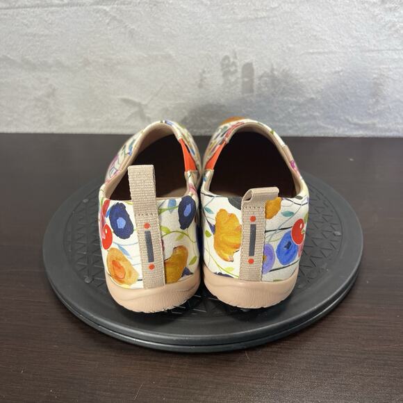 UIN Womens Size 10.5 RICH BLOOMS TOLEDO Slip On Shoes Canvas Casual Loafer - Picture 4 of 10